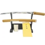 脇差 銘:信濃守信吉 認定書 白鞘 刀剣(5637)