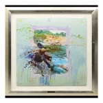 絵画 トレンツ・リャド マルパスの入江