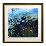 絵画 トレンツ・リャド ジヴァルニーの湖II