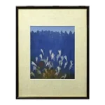 絵画 東山魁夷 布留の森「大和路三題」より