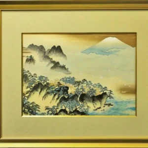 絵画 横山大観 蓬莱山