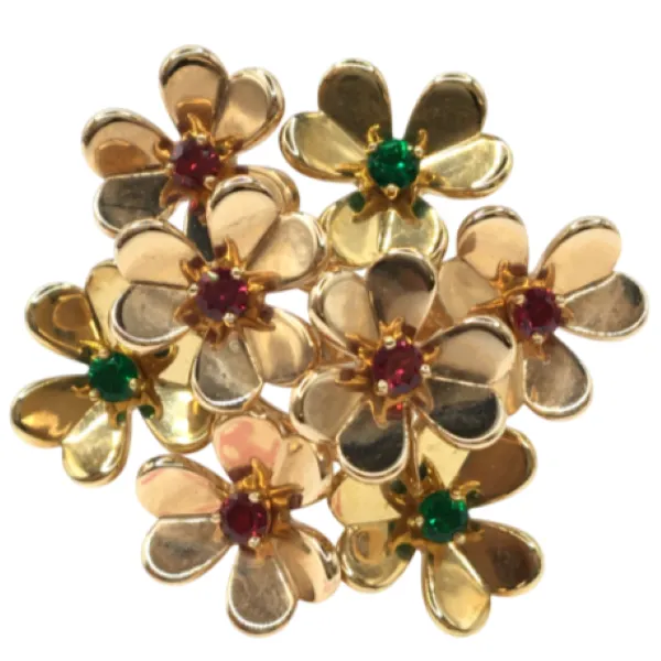 ヴァンクリーフ&アーペル フリヴォルリング8フラワー リング