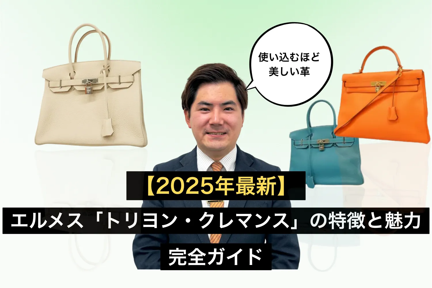 【2025年最新】エルメス「トリヨン・クレマンス」の特徴と魅力完全ガイド