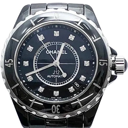シャネル J12 H5702 SS セラミック 12Pダイヤ