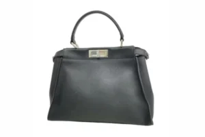 FENDI_ピーカブー_パイソンブラック