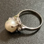 Pt900 パール リング