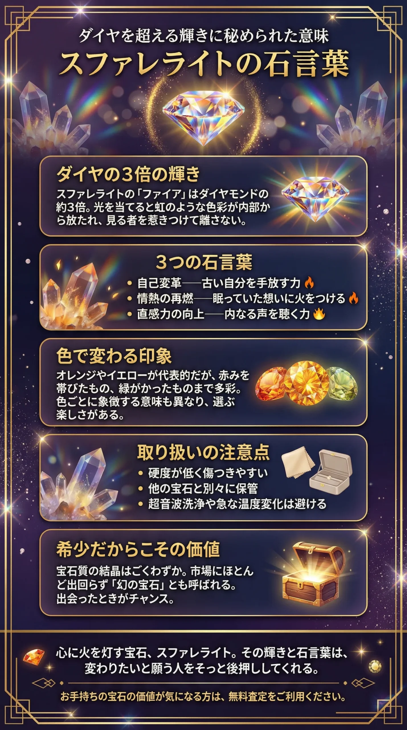 スファレライト（Sphalerite）の石言葉と魅力とは？輝きに秘められた意味と価値を徹底解説