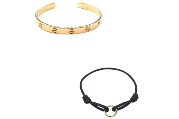 カルティエブレスレットの偽物の見分け方