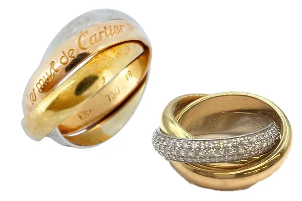 カルティエ トリニティリングの種類と選び方