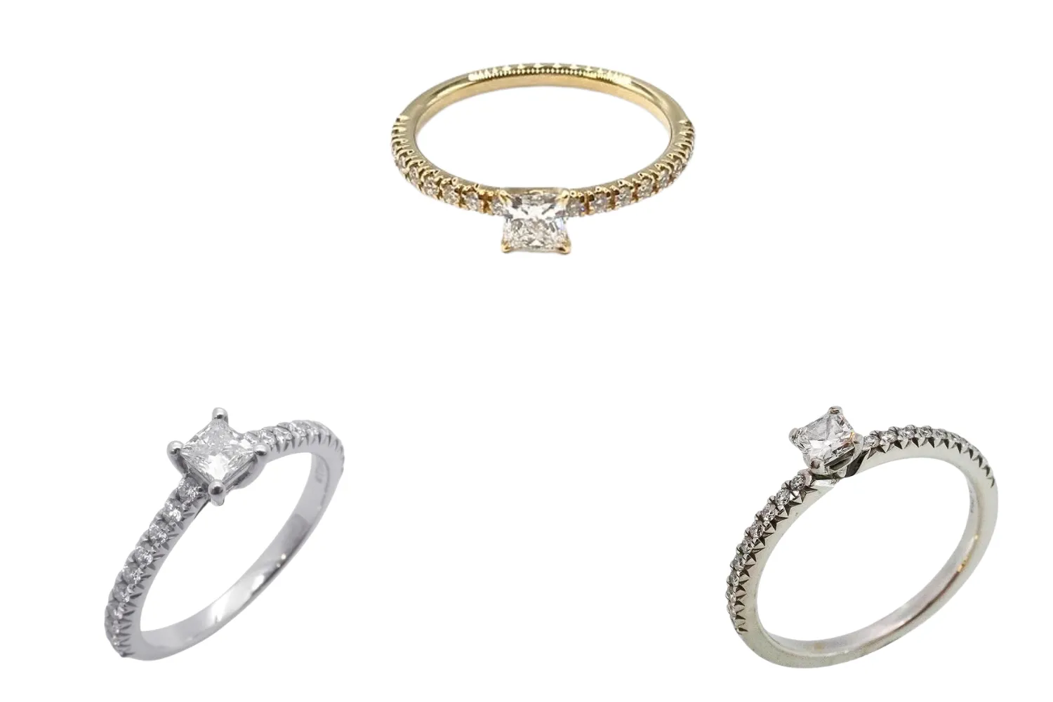 プリンセスカット ダイヤモンドの魅力とは？ティファニーにも採用される理由とエタニティリングとの相性を解説