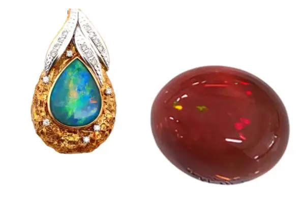 天然・合成オパールの種類と色で見分けるポイント