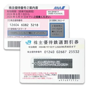 株主優待券
