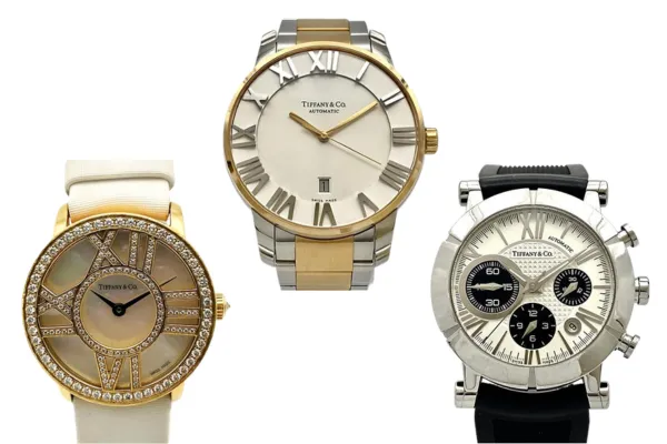 ティファニー アトラス時計「アトラス ドーム」「アトラス カクテル ラウンド」「アトラス ジェント」