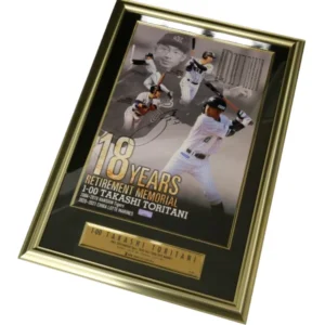 鳥谷敬選手直筆サイン 額入り 千葉ロッテ