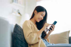 スマートフォンで調べる