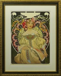 絵画 アルフォンス・ミュシャ 夢想