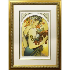 絵画 アルフォンス・ミュシャ フルーツ