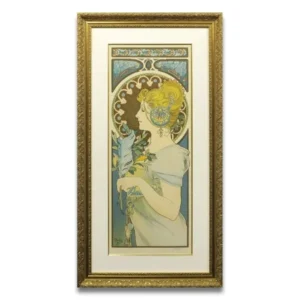 絵画 アルフォンス・ミュシャ 羽根