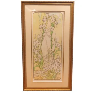 絵画 アルフォンス・ミュシャ リリー