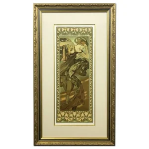 絵画 アルフォンス・ミュシャ 宵の明星