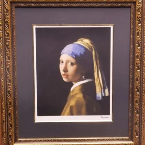 絵画 ヨハネス・フェルメール 青いターバンの少女