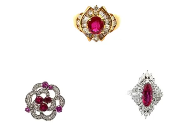 ルビーのジュエリーを高く売るポイント