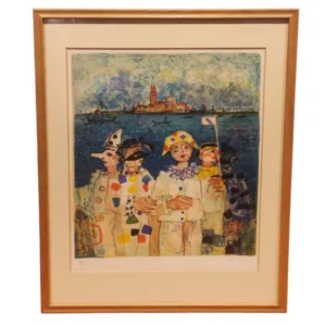 絵画 ポールアイズピリ コメディアデルラルテ