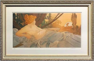 絵画 アルフォンス・ミュシャ 曙