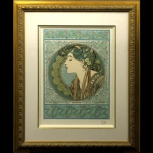 絵画 アルフォンス・ミュシャ ローレル