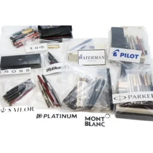 モンブラン.パーカー.プラチナ.セーラー.パイロット.ペリカン.ウォーターマン他 万年筆おまとめ
