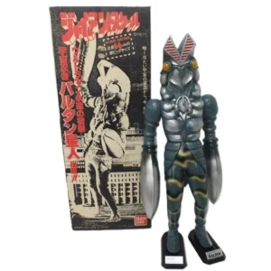 バルタン星人 1990 ジャイアントスケール 66cm フィギュア ソフビ ソフトビニール バンダイ 元箱あり