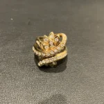 K18 メレダイヤ1.0ct リング