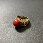 K18 珊瑚リング