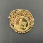 K24 キャット金貨付 ネックレス