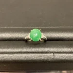 Pt900 翡翠 リング