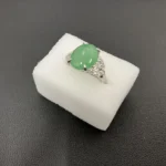 Pt900 翡翠 リング