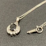 Pt900 色石 ネックレス