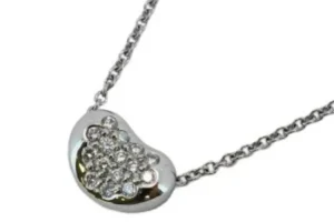 Tiffany-Necklace-Bean-Pt950-Diamond