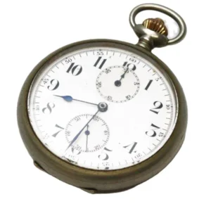 航空隊  ジャンク時計☆懐中時計 夜光秒時計一型