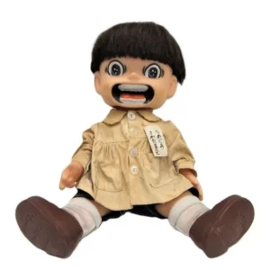 まことちゃん 人形 フィギュア ソフビ 楳図かずお UMEZU PRO あんそにい 約28cm キャラクタードール 昭和