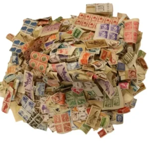 見返り美人 プレミア切手【バラおまとめ 4000枚 月に雁/大正大礼 他 未使用】