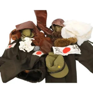 陸軍航空隊  軍服【トップス / パンツ / ブーツ / 胸章《中尉》階級章 徽章 / ほか】陸軍航空隊 日本軍 ミリタリーグッズ