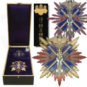 勲章 功一級金鵄勲章・綬・略綬・共箱付