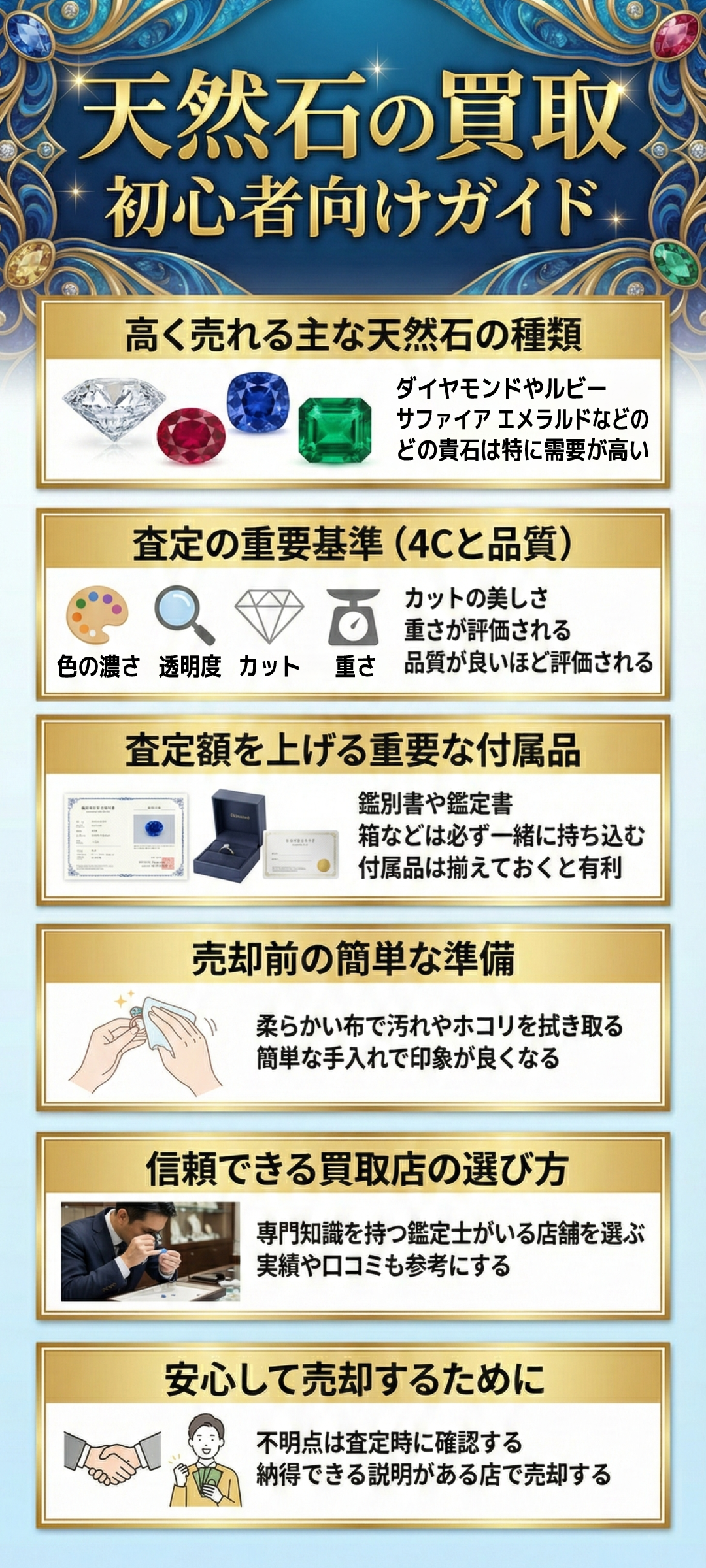 天然石・パワーストーンの買取は可能？高く売れる石とおすすめ専門店の選び方を解説