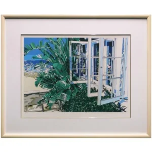 フィギュア オブ ハミルトビーチ 鈴木英人 海 夏 人気 絵画 版画