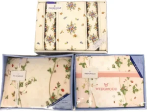 寝具 Wedgwood ウエッジウッド 西川 おまとめ 羽毛肌掛け布団/コットンブラン/タオルケット