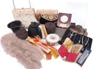 毛皮 フォックス/べっ甲かんざし / ポーチ / Refa 美顔器他