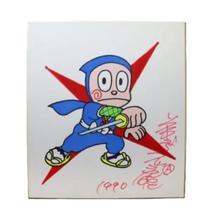 色紙 藤子不二雄 忍者ハットリくん 漫画