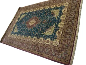 ペルシャ緞通　絨毯　マラゲ　絹100%