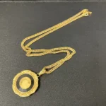 K18 コイントップネックレス